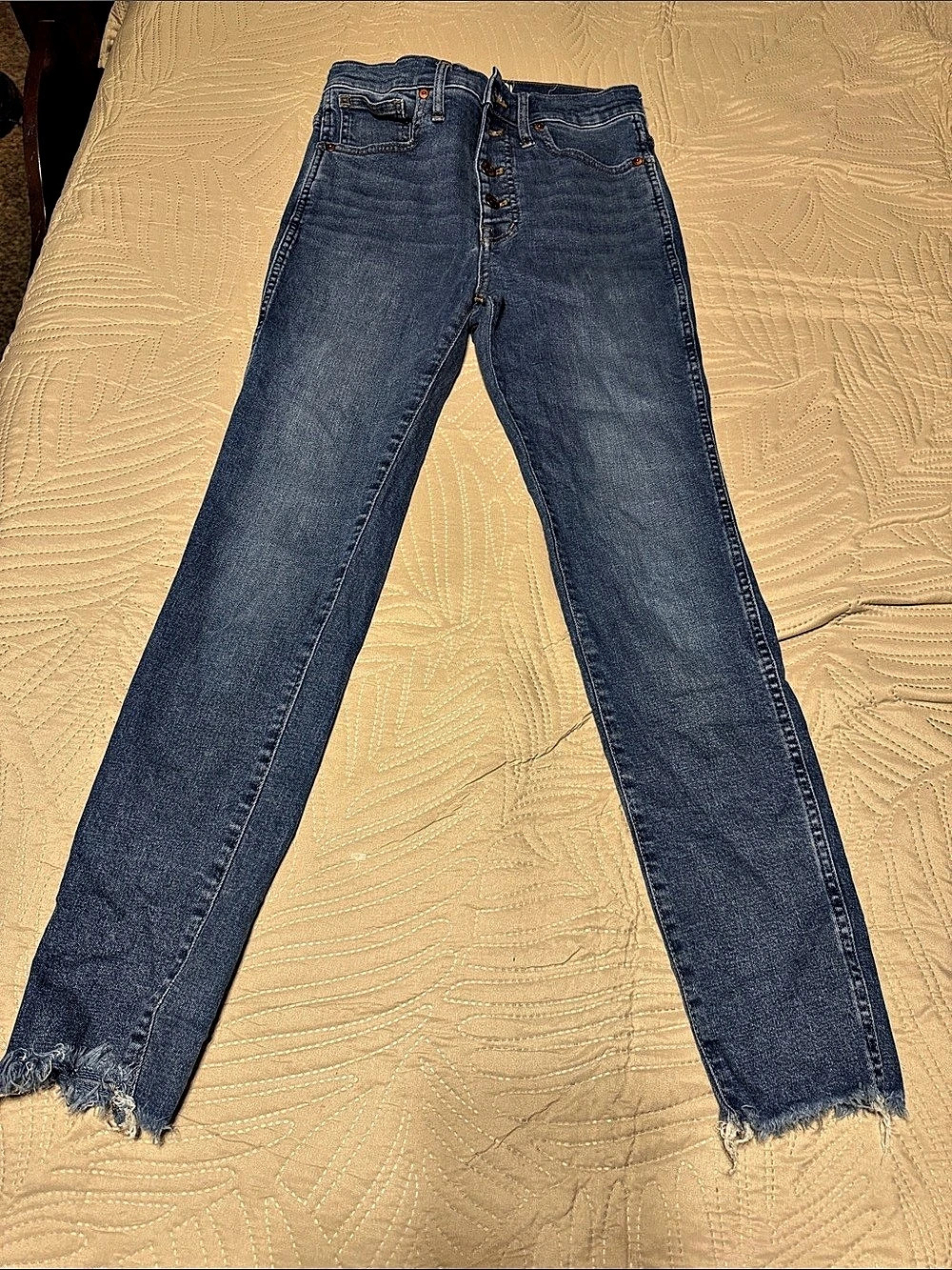 Madewell 10" High-Rise Skinny High-Rise Skinny Jeans Blue Waist 27